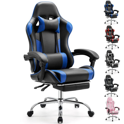 Ergonomic Racing Gaming Chair with Headrest and Lumbar Support