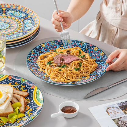 Stoneware- Bohemian Style Dinnerware Set