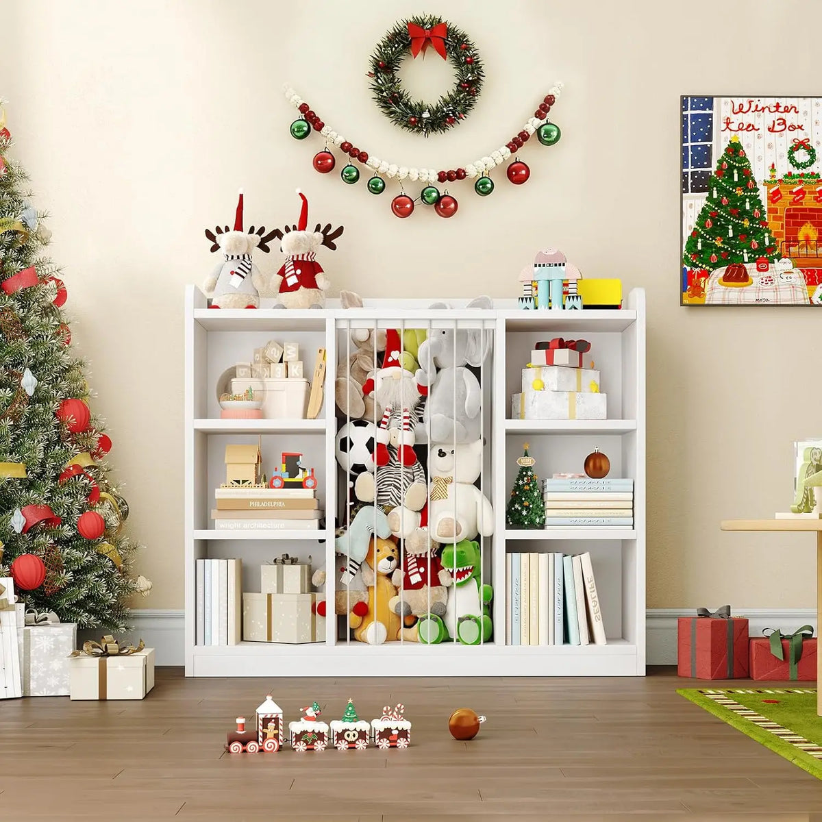 6-Cube Kids Toy Organizer & Storage Shelf