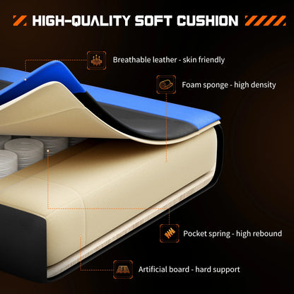 Ergonomic Racing Gaming Chair with Headrest and Lumbar Support