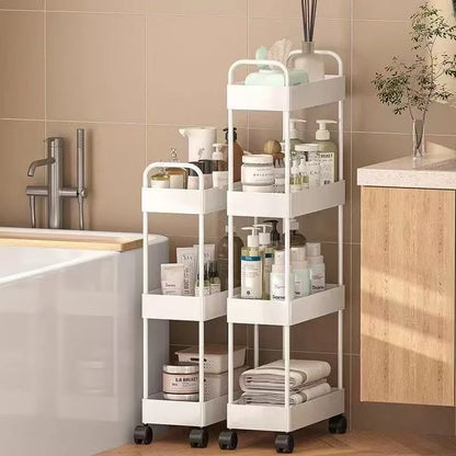 Multi-functional Moveable Storage Rack