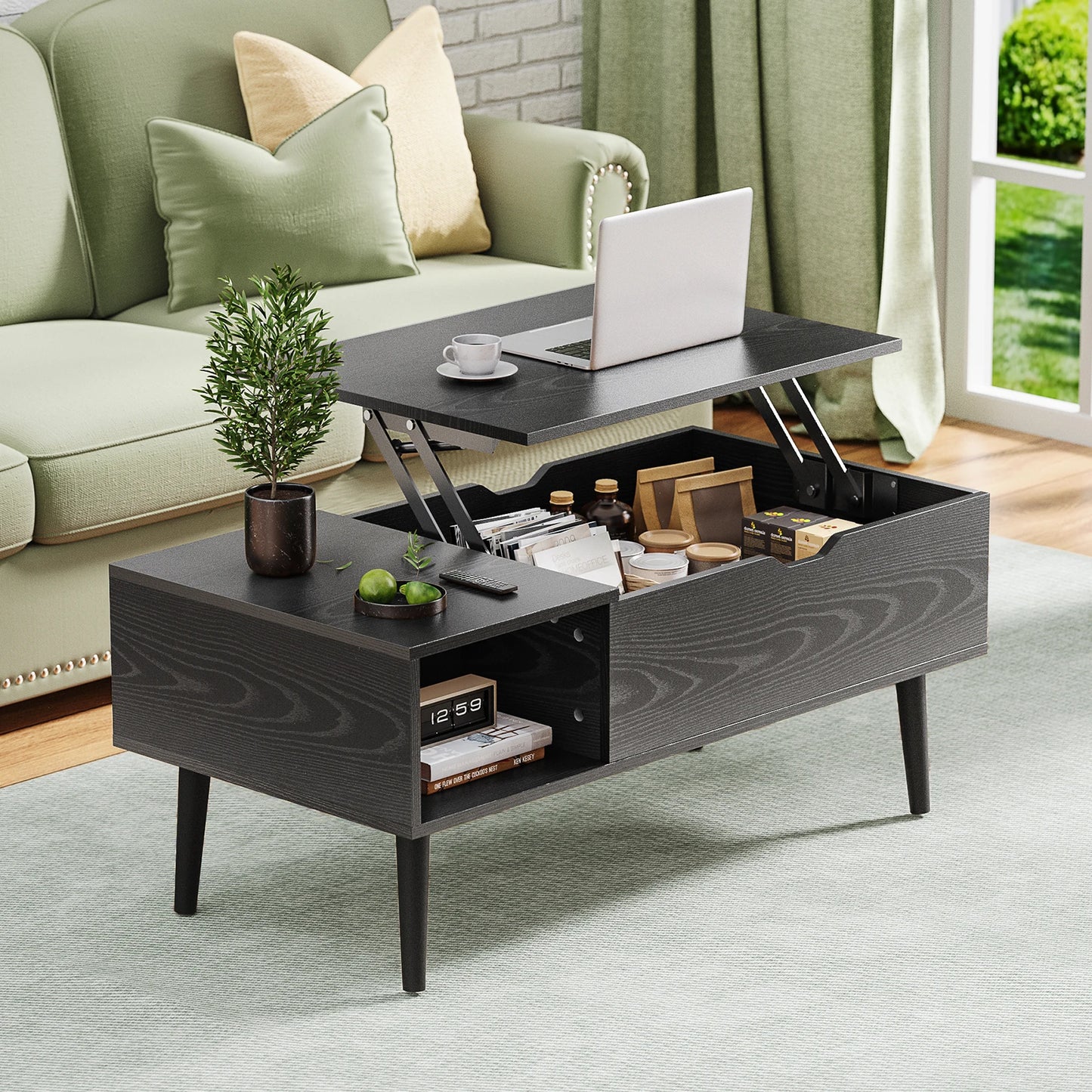 Lift Top Coffee Tables For Living Room, 39.37"x19.7"