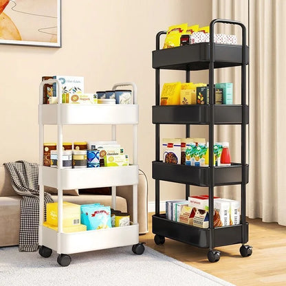 Multi-functional Moveable Storage Rack