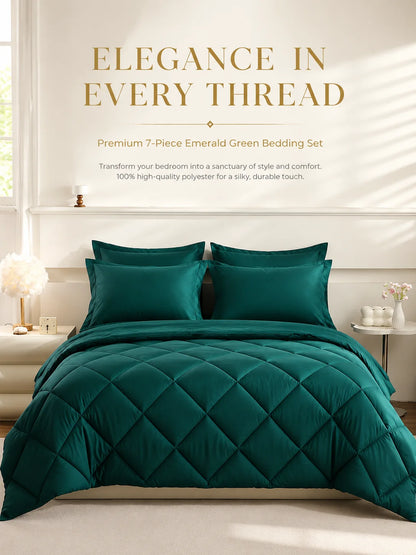5pcs/7pcs Twin, Full, Queen, King, Bedding Sets with Comforter