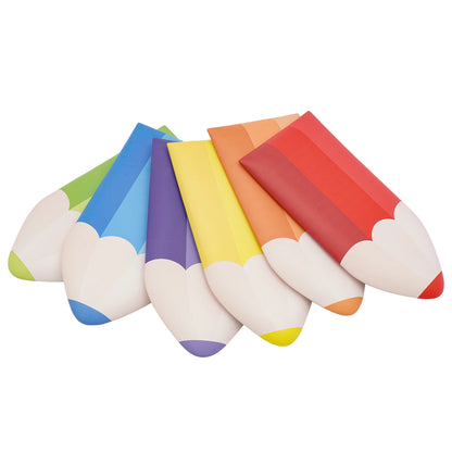 3D Pencil-Shaped Wall Padding for Kids (6 Pcs)