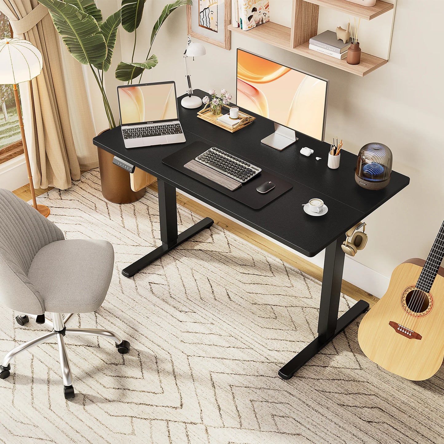 Ergonomic Electric Standing Desk, Height Adjustable
