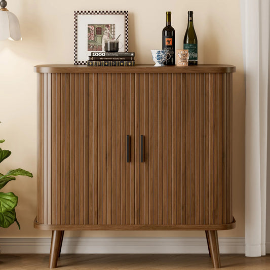 Modern Accent Coffee Bar Console Table for Kitchen, Entryway