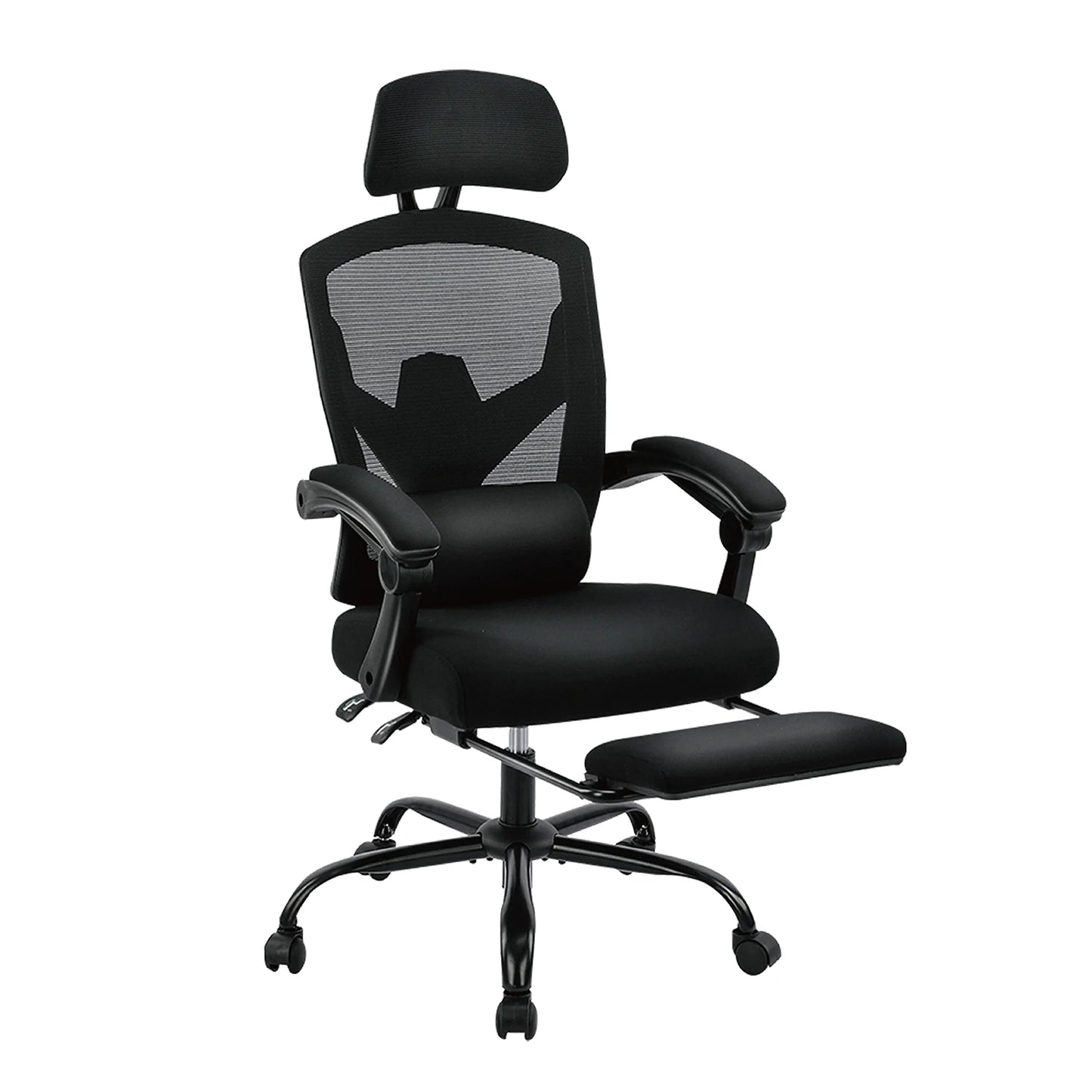 Ergonomic Reclining Computer Chair with Lumbar Support Pillow