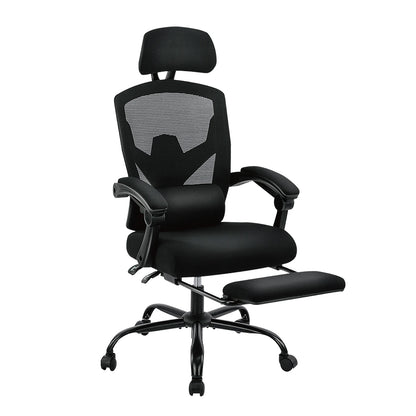 Ergonomic Reclining Computer Chair with Lumbar Support Pillow