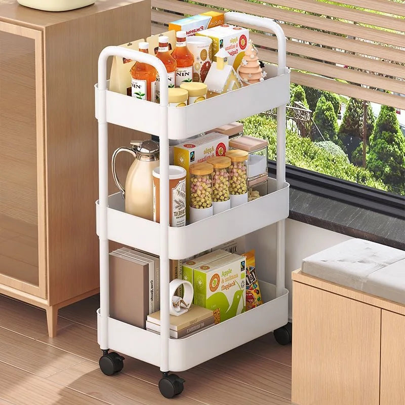 Multi-functional Moveable Storage Rack