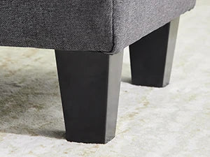 42" Storage Ottoman Bench w/ Flipping Lid & Safety Hinge