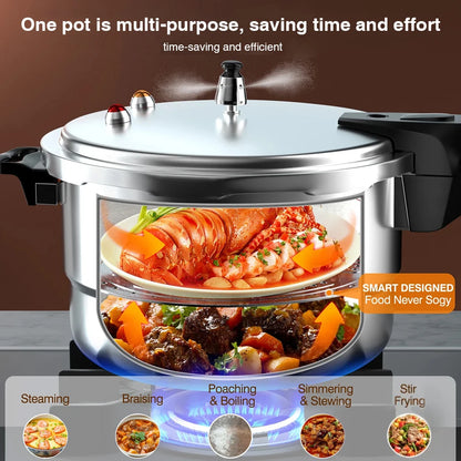 Pressure Cooker with Steaming Plate