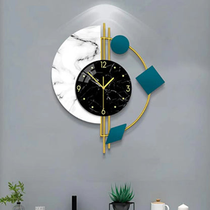 22 inch Marble Nordic Style Creative Luxury Wall Clock