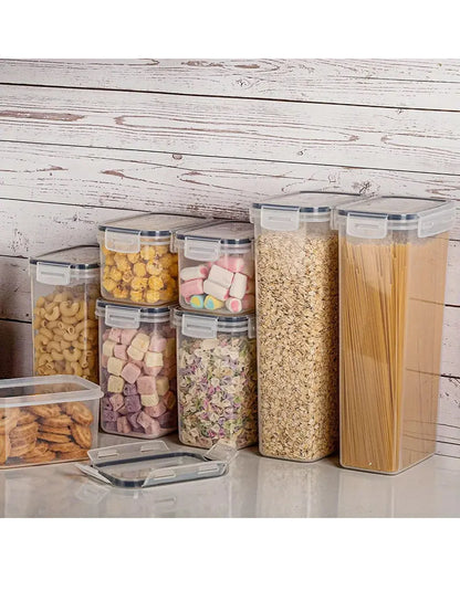 24pcs moisture-proof airtight food storage containers