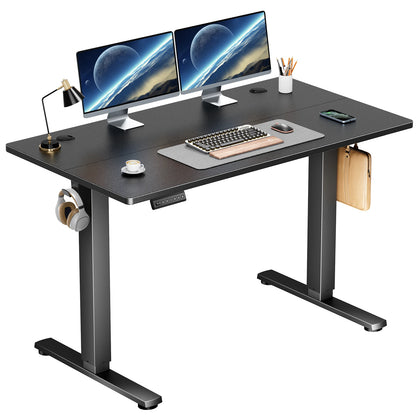 40 x 24 Inch Electric Sit Stand Computer Desk w/ Adjustable Height