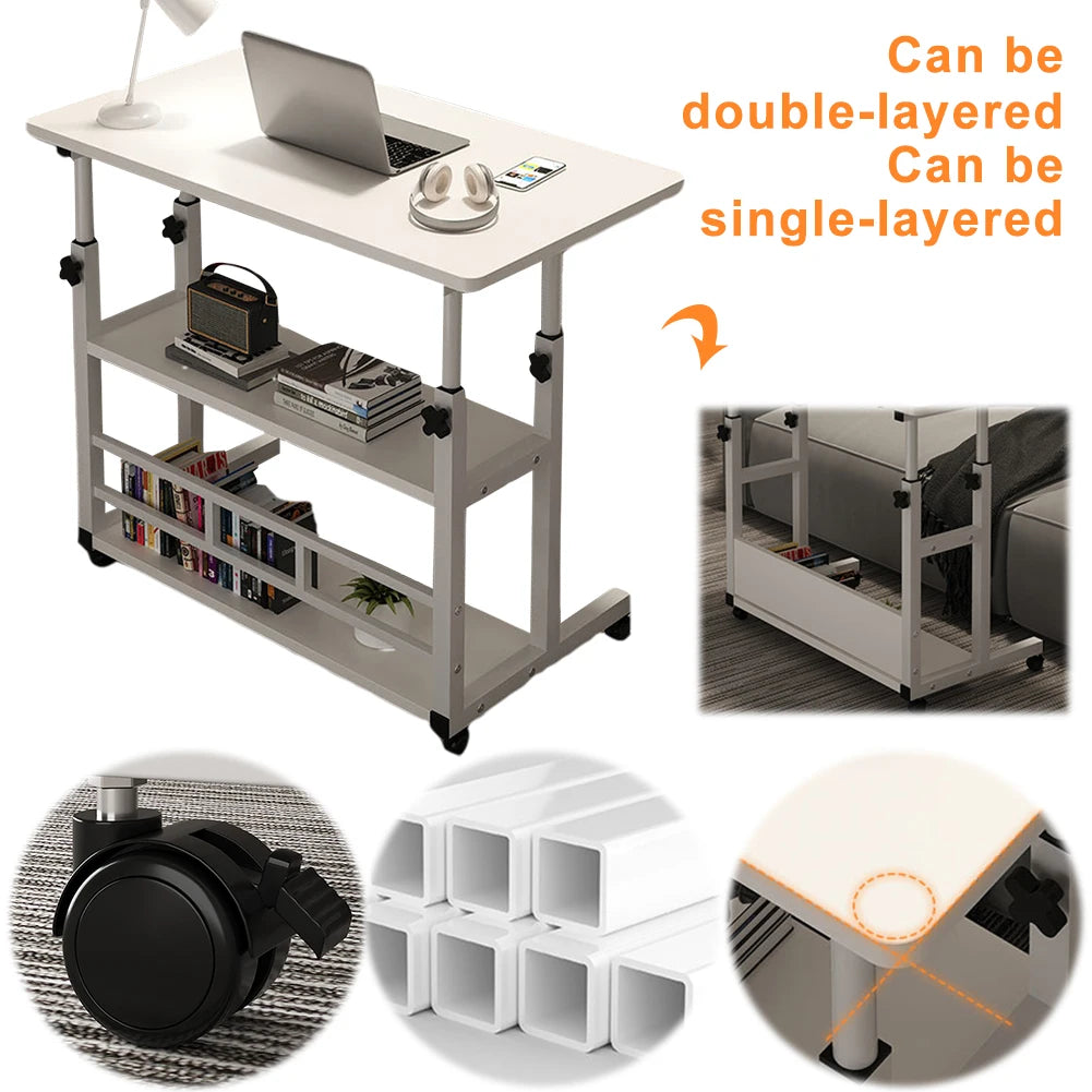 Height Adjustable & Mobile Computer Workstation