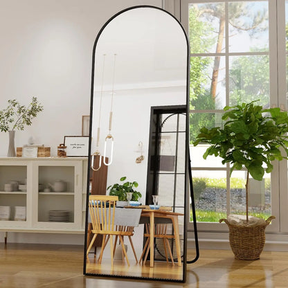 21 x 64 inch Arched Full Length High-Definition Mirror