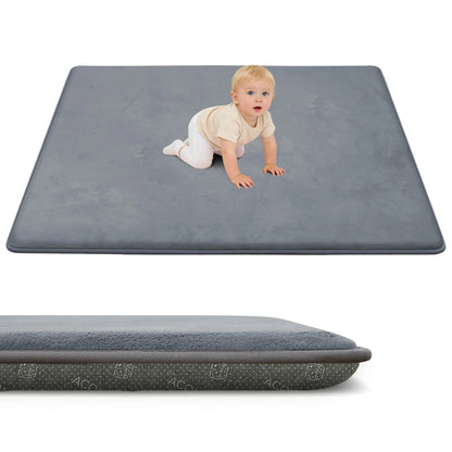 Thick Memory Foam Baby Play Mat for Tummy Time