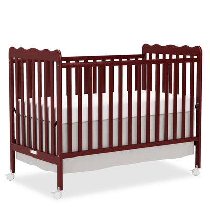 4-in-1 Convertible Wooden Baby Crib w/ 3 Adjustable Heights