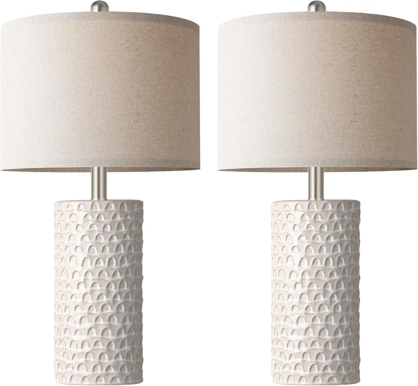 Modern Ceramic Table Lamp Set of 2