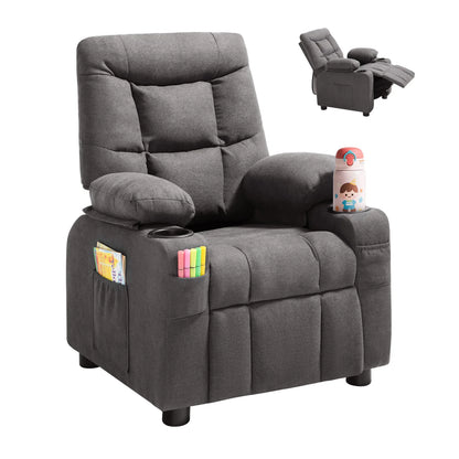 Kids/ Toddler Recliner with Cup Holders