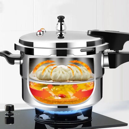 Pressure Cooker with Steaming Plate
