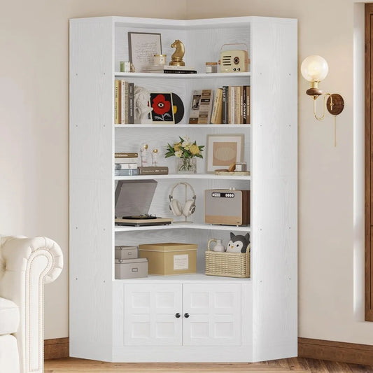 6 Tiers Large Bookshelves with Storage Rack