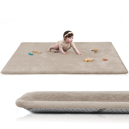 Thick Memory Foam Baby Play Mat for Tummy Time