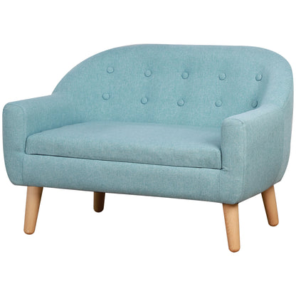 Cozy Children Sofa Couch, Seats 2 Kids