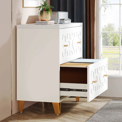 2-Drawer Lateral File Cabinet for Legal/Letter/A4 Size Files