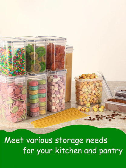 24pcs moisture-proof airtight food storage containers