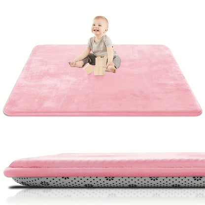 Thick Memory Foam Baby Play Mat for Tummy Time