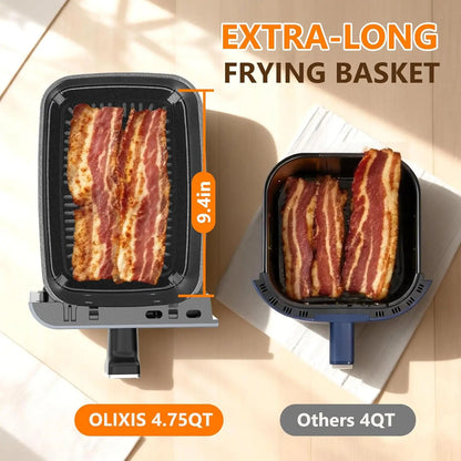 10-in-1 Air Fryer 9.5 QT w/ 2 Independent Frying Baskets