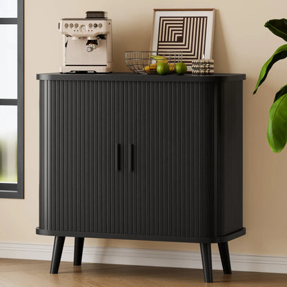 Modern Accent Coffee Bar Console Table for Kitchen, Entryway