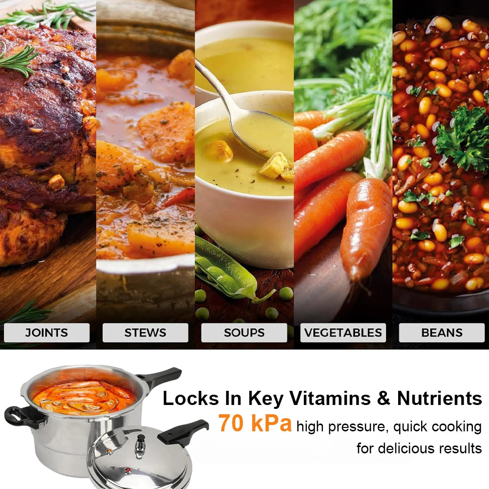 Pressure Cooker with Steaming Plate